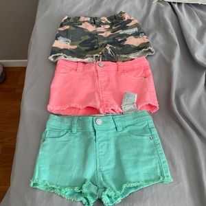 Shorts from Zara and Childrensplace